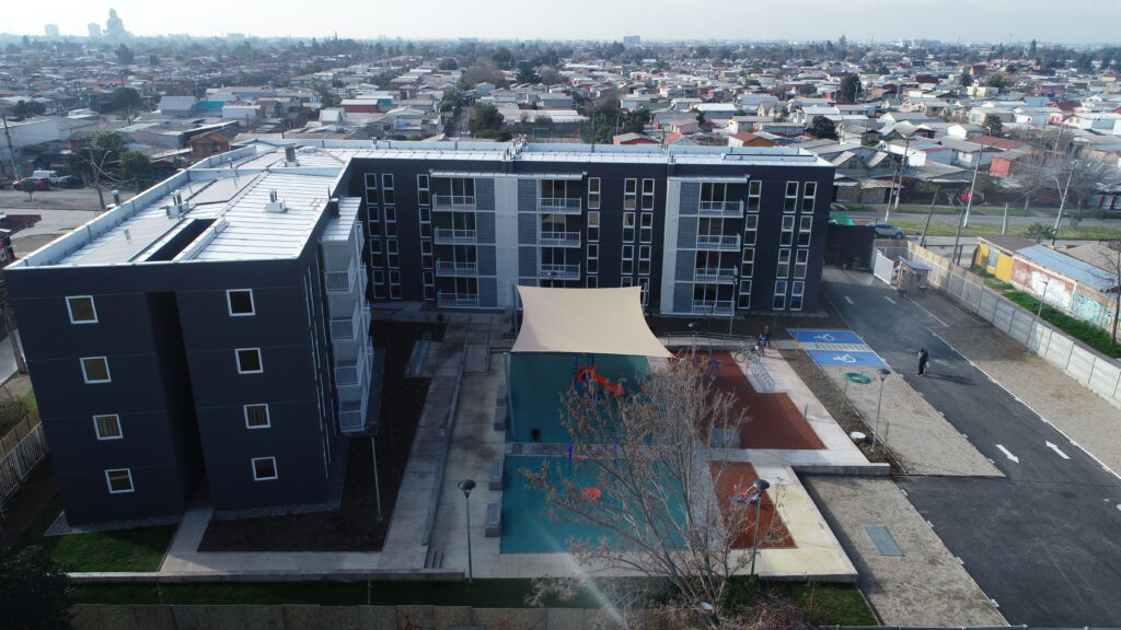 Fotografía del proyecto habitacional Playa Grande